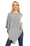 Cumpara ieftin K555-18 Poncho fara maneci, model in V
