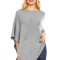 K555-18 Poncho fara maneci, model in V
