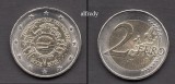 GERMANIA 2 euro 2012 J, 10 ani de euro