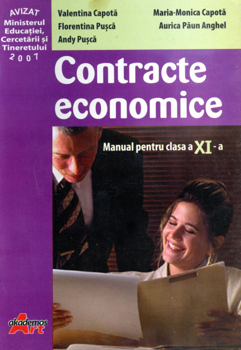 Contracte economice - manual pentru clasa a XI-a