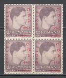 Romania.1947 Campionatele balcanice-supr. bloc 4 XR.174
