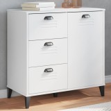 vidaXL Dulap &bdquo;VIKEN&rdquo;, alb, 80x40x80 cm, lemn prelucrat