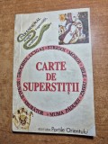 carte de superstitii - din anul 1993