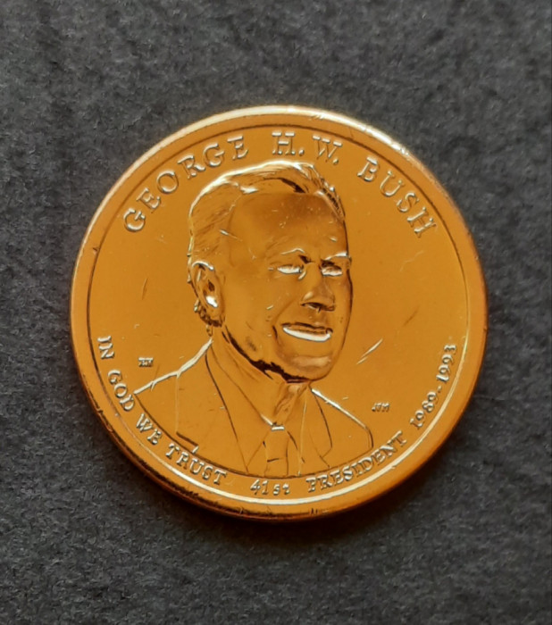 1 $ &quot;George H.W. Bush&quot; USA, 2020, litera P - G 4340