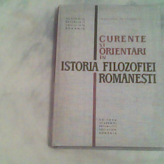 Curente si orientari in istoria filozofiei romanesti-Coord.Nicolae Gogoneata