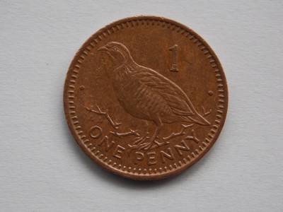 1 PENNY 1990 GIBRALTAR foto