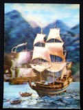 P.033 ILUSTRATA MARINA CORABII 3D URSS RUSIA CCCP 1984