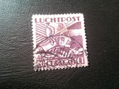 Timbru Curacao , colonie olandeza 1931 Mercur 60c stampilat foto