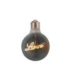 Bec LED G125 E27 5W 70lm cu filament 2200K alb cald model LOVE V-TAC, Vtac