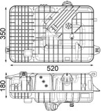 MAHLE CRT 236 000P Vas de expansiune, racire