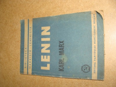 lenin - karl marx foto
