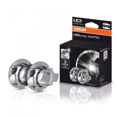 Set 2 adaptoare H7 Osram LED 64210DA01 pentru BMW, Mercedes, Skoda, Opel, VW