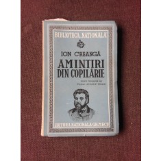 AMINTIRI DIN COPILARIE - ION CREANGA