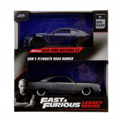 Set 2 masini - Fast & Furious - Ford Mustang | Jada Toys