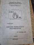 Conferinta Sisteme hidraulice sub presiune