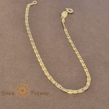 Bratara Classico , placata aur 18K, 20 cm, Brazilia