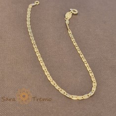Bratara Classico , placata aur 18K, 20 cm, Brazilia