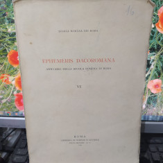 Ephemeris Dacoromana, Annuario della Scuola Romena di Roma, VI, 1935, 150