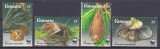 DB1 Fauna Liliac Vanuatu 1996 WWF 4 v. MNH, Nestampilat