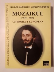 Nicolae Marinescu; Aurelia Florescu - Mozaikul (1838-1839): primul periodic de cultură din Oltenia