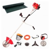 Cumpara ieftin Pachet Motocoasa Micul Fermier MF-712, Putere 5 CP,10 Accesorii + Plasa umbrire / anti-vant 1.5 m x 50 m, 75% grad de umbrire
