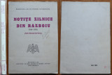 Maresal Al. Averescu , Notite zilnice din razboiu , 1937 , autograf si ex libris