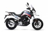 Motocicleta Barton GT 125cc, 10.5kW, Alb, A1, 5 Viteze, Frane Disc, Anvelope 110/70-17 &amp; 140/70-17