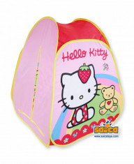 Cort de joaca pentru copii pentru interior/exterior - Hello Kitty foto