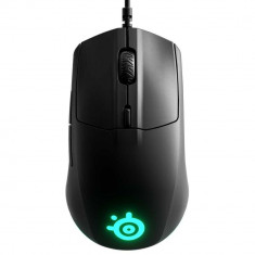 Mouse gaming SteelSeries Rival 3, 8500 dpi, iluminare RGB