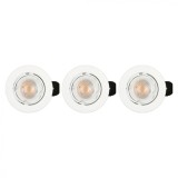 Cumpara ieftin Set 3 spoturi LED Livarno home,zigbee smart home, 9 x 7.6 cm