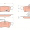 TRW GDB1672 COTEC set placute frana,frana disc