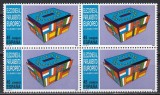 Spania 1989 - Cele trei alegeri pentru Parlamentul European, Bloc de 4, MNH, Nestampilat