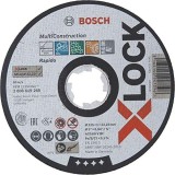 Bosch Disc X-LOCK Multi Material 125x1x22.23 pentru taieturi drepte ACS 60 V BF