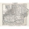 Harta Romania Karl Sohr 1884, 50x70cm, Reproductie, Harta Veche Romania