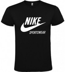 Tricou barbatesc negru Nike Sportwear COD TN582 foto