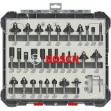 Bosch 2607017474 - Set cutite frezat tija 6 mm ambalaj plastic 30 bucati