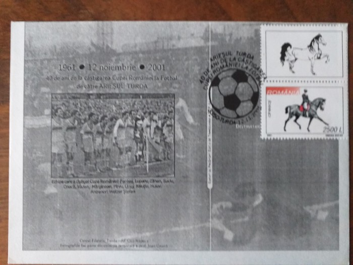 Ariesuk Turda, fotbal, 2001