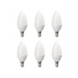 Set 6 Becuri LED Drimus E14 6W lumina rece DL-6062