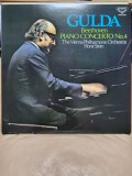 Vinil LP # &quot;Japan Press&quot; Gulda*, The Vienna Philharmonic Orchestra*, Horst Stein - Beethoven* &ndash; Piano Concerto No.4 (EX)