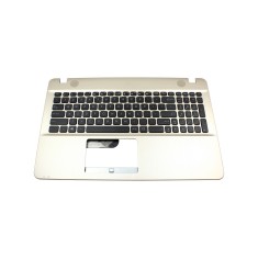 Carcasa superioara cu tastatura palmrest Laptop, Asus, X541, X541U, X541UV, X541S, X541SA, X541SC, X541N, X541NC, auriu foto