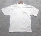 LACOSTE la chemise tricou barbati maneca scurta marime XL alb bumbac