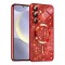 Husa MagSafe pentru Samsung Galaxy S24+ S926, Techsuit, Luxury Glitter, Rosie