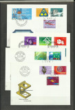 Elvetia FDC diversi ani - diverse teme