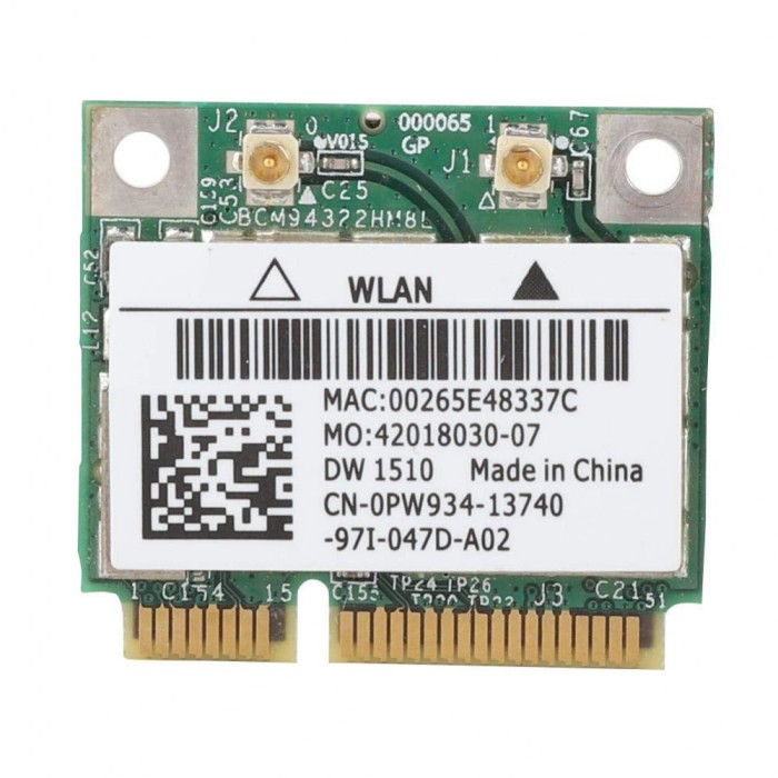 262.Modul/Placa retea wifi wireless wifi laptop BCM94322HM8L