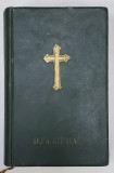 BIBLIA , VECHIUL SI NOUL TESTAMENT IN LIMBA GREACA , 1850