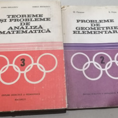 2 volume Teorie si probleme de analiza matematica si geometrie elementara