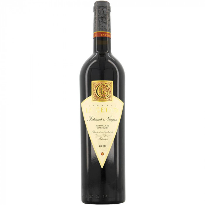 Vin Rosu Sec Crama Oprisor La Cetate Feteasca Neagra, 14.5% Alcool, 0.75 L, Vin Rosu, Vinuri Rosii, Feteasca Neagra Vin Rosu Sec, Crama Oprisor La Cet