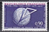 Franta 1973 - A 200-a aniversare a Lojii Masonice Marele Orient a Franței, MNH, Nestampilat