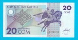Kargazstan (Kyrgyzstan) (pick 6) 20 Som 1993 UNC serie: 00188943