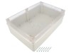 Carcasă Universală ABS Gri 190x280x95mm cu Garnitură, KRADEX